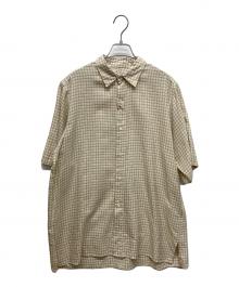 MAATEE&SONS×STEVEN ALAN（マーティーアンドサンズ×スティーブンアラン）の古着「シャツ」｜イエロー×グリーン