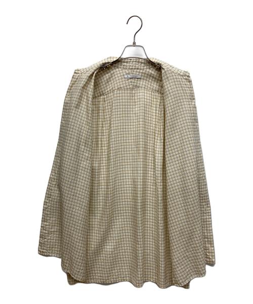 MAATEE&SONS（マーティーアンドサンズ）MAATEE&SONS (マーティーアンドサンズ) STEVEN ALAN (スティーブンアラン) シャツ イエロー×グリーン サイズ:2の古着・服飾アイテム