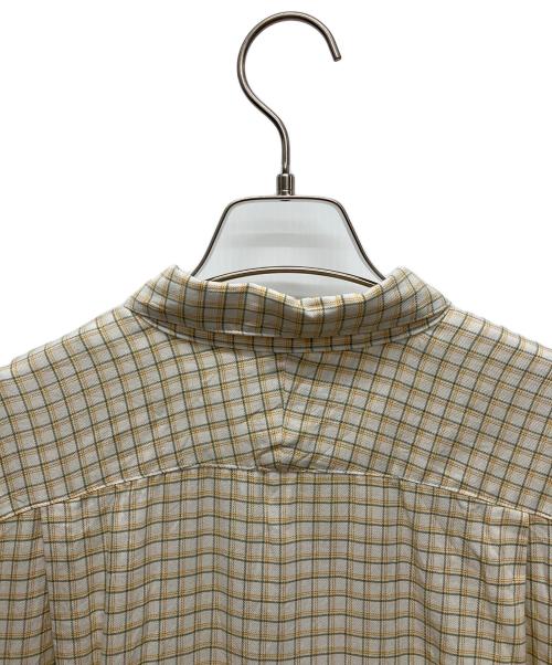 MAATEE&SONS（マーティーアンドサンズ）MAATEE&SONS (マーティーアンドサンズ) STEVEN ALAN (スティーブンアラン) シャツ イエロー×グリーン サイズ:2の古着・服飾アイテム