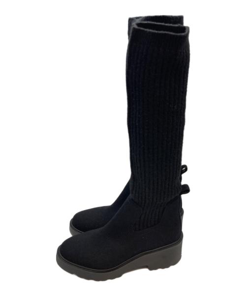VIVAIA（ビバイア）VIVAIA (ビバイア) ニーハイブーツ ブラック サイズ:36の古着・服飾アイテム