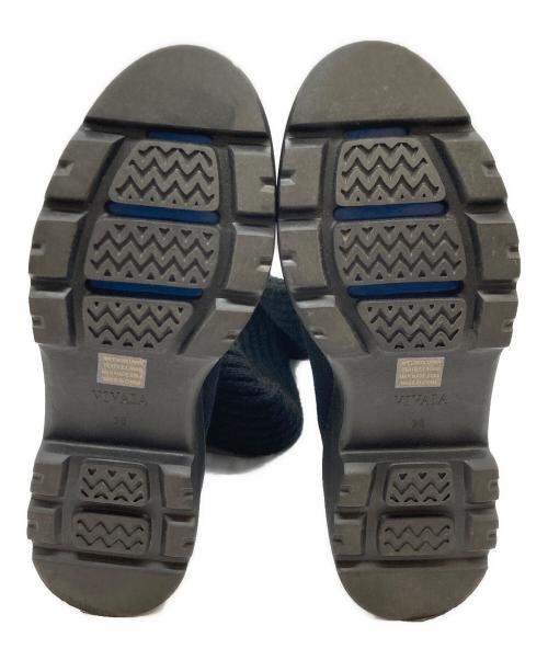 VIVAIA（ビバイア）VIVAIA (ビバイア) ニーハイブーツ ブラック サイズ:36の古着・服飾アイテム