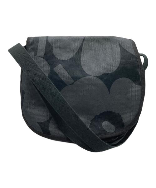 marimekko（マリメッコ）marimekko (マリメッコ) ショルダーバッグ ブラックの古着・服飾アイテム