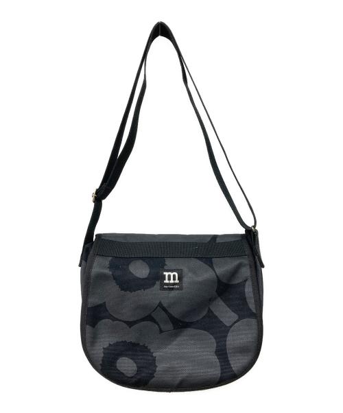marimekko（マリメッコ）marimekko (マリメッコ) ショルダーバッグ ブラックの古着・服飾アイテム