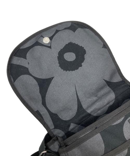 marimekko（マリメッコ）marimekko (マリメッコ) ショルダーバッグ ブラックの古着・服飾アイテム