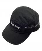 SUPREMEシュプリーム）の古着「MESH POCKET CAMP CAP」｜ブラック