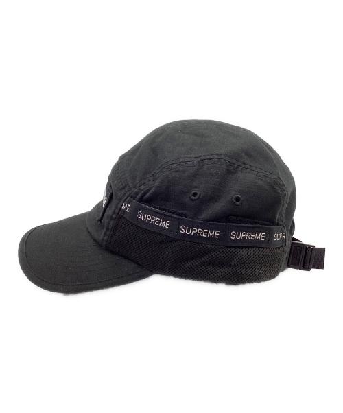 SUPREME（シュプリーム）Supreme (シュプリーム) MESH POCKET CAMP CAP ブラックの古着・服飾アイテム