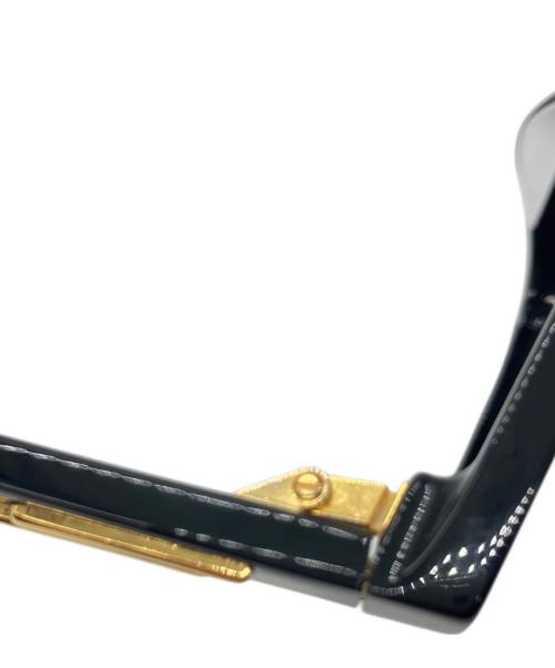 BOTTEGA VENETA（ボッテガベネタ）BOTTEGA VENETA (ボッテガベネタ) ウェリントンシェイプ サングラス ブラック サイズ:55□18-145の古着・服飾アイテム