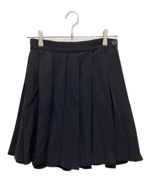 YOHJI YAMAMOTO（ヨウジヤマモト）YOHJI YAMAMOTO (ヨウジヤマモト) プリーツミニスカート ブラック サイズ:不明の古着・服飾アイテム