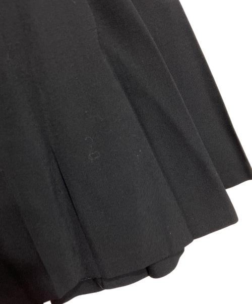 YOHJI YAMAMOTO（ヨウジヤマモト）YOHJI YAMAMOTO (ヨウジヤマモト) プリーツミニスカート ブラック サイズ:不明の古着・服飾アイテム
