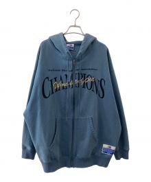 WIND AND SEA×NBA（ウィンダンシー×エヌビーエー）の古着「ZIP UP SWEATSHIRTパーカー」｜ブルー