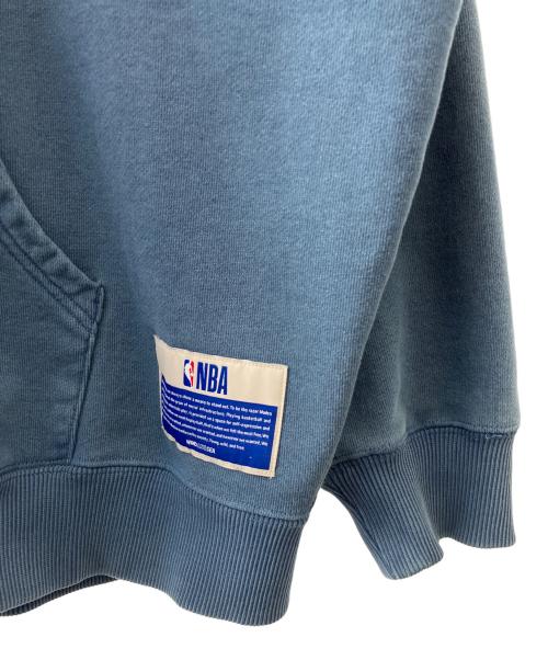 WIND AND SEA（ウィンダンシー）WIND AND SEA (ウィンダンシー) NBA (エヌビーエー) ZIP UP SWEATSHIRTパーカー ブルー サイズ:Lの古着・服飾アイテム