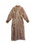 Ameri VINTAGE (アメリヴィンテージ) UND SHEER JACQUARD TUCK DRESS ブラウン サイズ:S：8000円