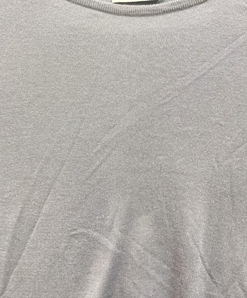 JOHN SMEDLEY（ジョンスメドレー）JOHN SMEDLEY (ジョンスメドレー) 半袖ニット グレー サイズ:Mの古着・服飾アイテム