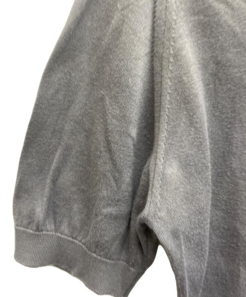 JOHN SMEDLEY（ジョンスメドレー）JOHN SMEDLEY (ジョンスメドレー) 半袖ニット グレー サイズ:Mの古着・服飾アイテム