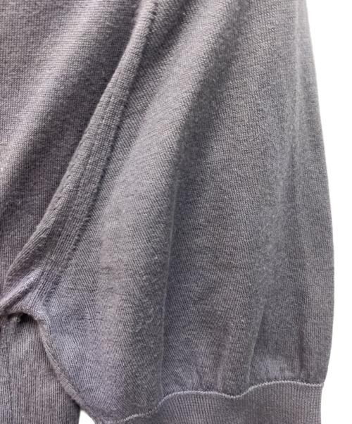JOHN SMEDLEY（ジョンスメドレー）JOHN SMEDLEY (ジョンスメドレー) 半袖ニット グレー サイズ:Mの古着・服飾アイテム