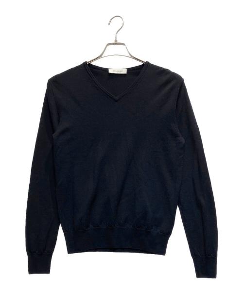 Cruciani（クルチアーニ）Cruciani (クルチアーニ) Vネックニット ブラック サイズ:44の古着・服飾アイテム