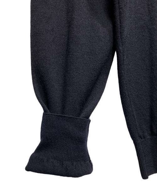 Cruciani（クルチアーニ）Cruciani (クルチアーニ) Vネックニット ブラック サイズ:44の古着・服飾アイテム