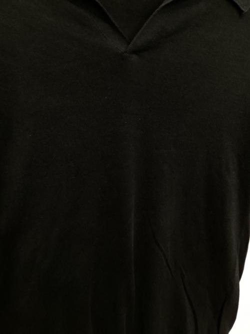 JOHN SMEDLEY（ジョンスメドレー）JOHN SMEDLEY (ジョンスメドレー) シーアイランドコットンスキッパーポロ ブラック サイズ:Sの古着・服飾アイテム