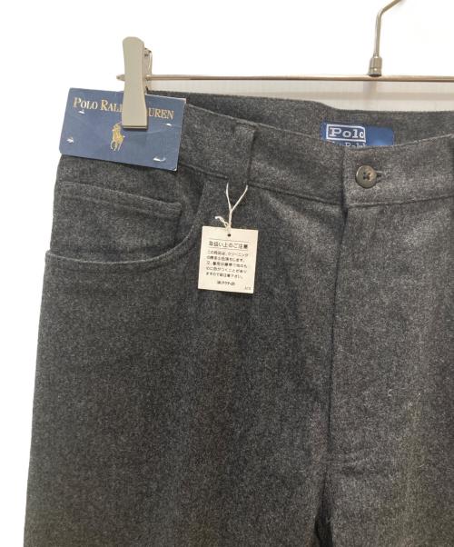 POLO RALPH LAUREN（ポロ・ラルフローレン）POLO RALPH LAUREN (ポロ・ラルフローレン) スラックス グレー サイズ:81cm (W32) 未使用品の古着・服飾アイテム