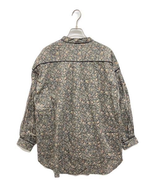 Hug O'War（ハグオーワー）Hug O'War (ハグオーワー) フラワープリントブラウス グレー サイズ:Freeの古着・服飾アイテム