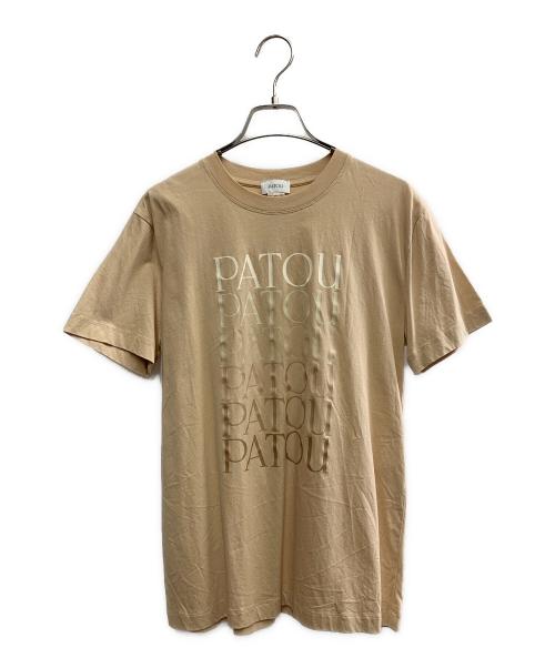 patou（パトゥ）patou (パトゥ) オーガニックコットン パトゥ Tシャツ プラリネ サイズ:XSの古着・服飾アイテム