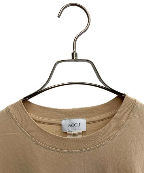 patou（パトゥ）patou (パトゥ) オーガニックコットン パトゥ Tシャツ プラリネ サイズ:XSの古着・服飾アイテム
