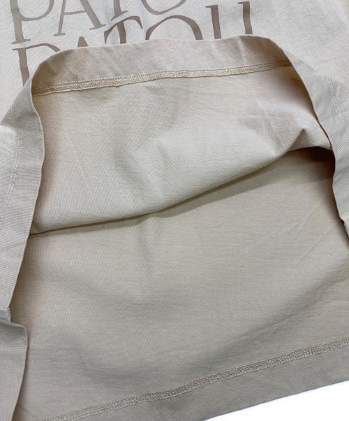 patou（パトゥ）patou (パトゥ) オーガニックコットン パトゥ Tシャツ プラリネ サイズ:XSの古着・服飾アイテム
