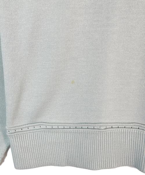 FOXEY（フォクシー）FOXEY (フォクシー) Brigitte Sweater ライトブルー サイズ:SIZE 38の古着・服飾アイテム