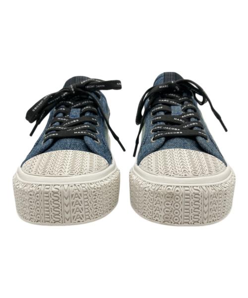 MARC JACOBS（マークジェイコブス）MARC JACOBS (マークジェイコブス) ザ デニム デコンストラクテッド スニーカー インディゴ サイズ:36の古着・服飾アイテム