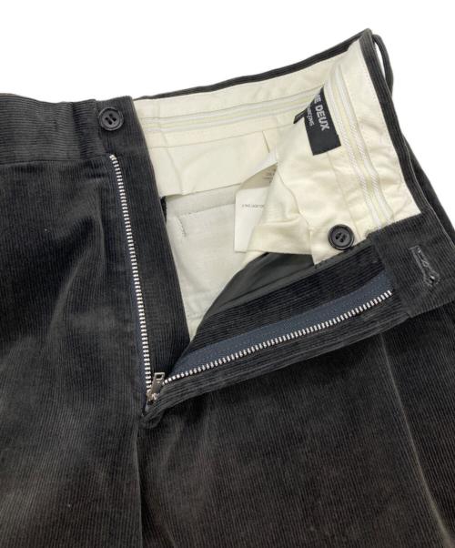 COMME des GARCONS HOMME DEUX（コムデギャルソン オム ドゥ）COMME des GARCONS HOMME DEUX (コムデギャルソン オム ドゥ) コーデュロイパンツ ブラック サイズ:Sの古着・服飾アイテム