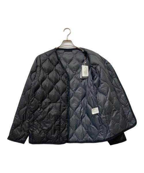 TAION（タイオン）TAION (タイオン) SHIPS (シップス) 別注キルティングダウンジャケット ネイビー サイズ:Mの古着・服飾アイテム