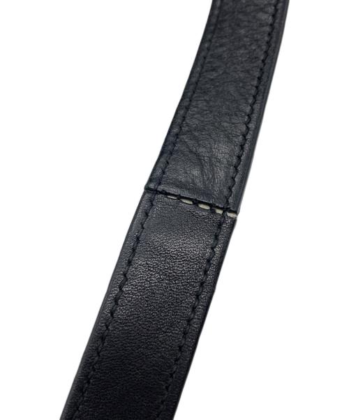 Saint Laurent Paris（サンローランパリ）Saint Laurent Paris (サンローランパリ) スタッズ巾着バッグ ブラックの古着・服飾アイテム