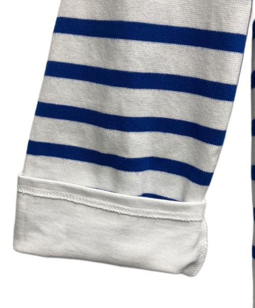 ORCIVAL（オーシバル）ORCIVAL (オーシバル) biotope (ビオトープ) basque shirt skipper ホワイト×ブルー サイズ:2の古着・服飾アイテム