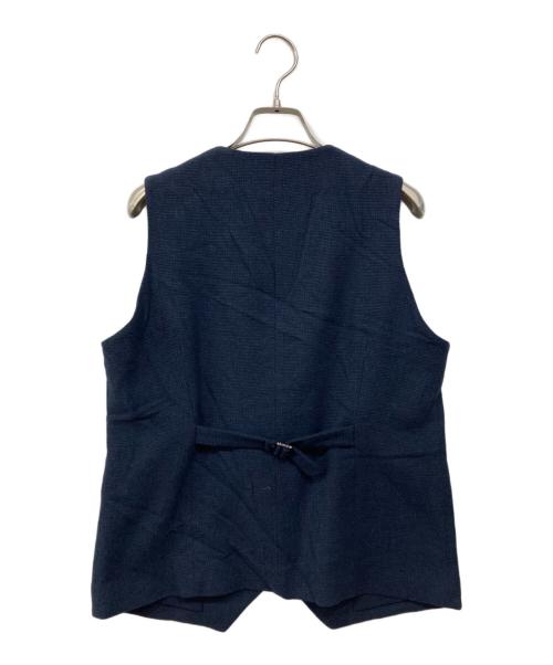 FRAMeWORK（フレームワーク）FRAMeWORK (フレームワーク) サマーツィードベスト ネイビー サイズ:Free 未使用品の古着・服飾アイテム
