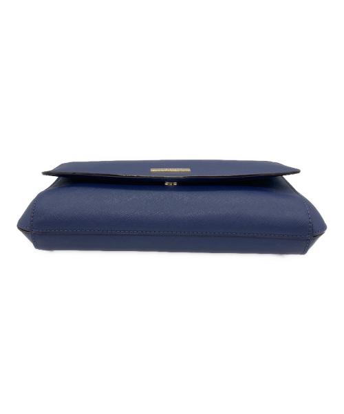 Kate Spade（ケイトスペード）Kate Spade (ケイトスペード) 2WAYチェーンショルダーバッグ ネイビーの古着・服飾アイテム