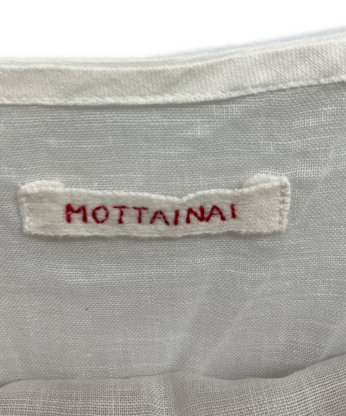 45R（フォーティファイブ・アール）45R (フォーティファイブ・アール) いろいろ素材の馬比古ブラウス ホワイトの古着・服飾アイテム