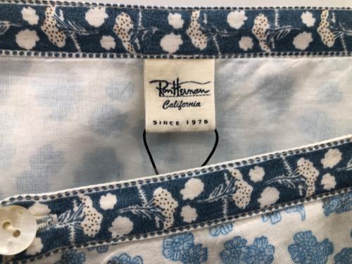 Ron Herman（ロンハーマン）Ron Herman (ロンハーマン) ラップスカート ブルー サイズ:S 未使用品の古着・服飾アイテム