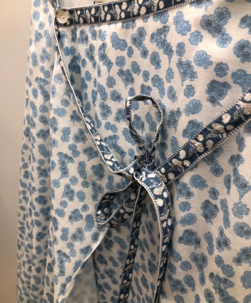 Ron Herman（ロンハーマン）Ron Herman (ロンハーマン) ラップスカート ブルー サイズ:S 未使用品の古着・服飾アイテム