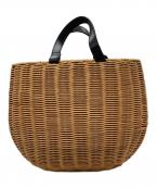 kurashi&trips publishingクラシアンドトリップス パブリッシング）の古着「ころんと丸いカゴバッグ」｜ブラウン×ブラック