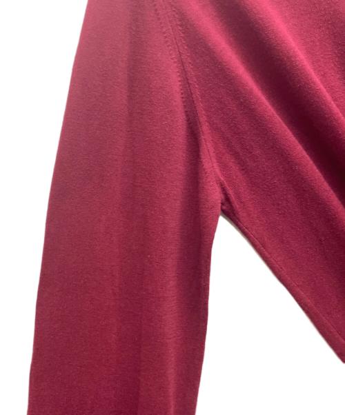 JOHN SMEDLEY（ジョンスメドレー）JOHN SMEDLEY (ジョンスメドレー) シーアイランドコットン ニットポロ ワインレッド サイズ:sの古着・服飾アイテム