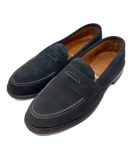 Alden（オールデン）Alden (オールデン) SHIPS (シップス) スエード コインローファー ネイビー サイズ:7.5の古着・服飾アイテム