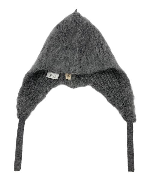 JUN MIKAMI（ジュン ミカミ）JUN MIKAMI (ジュン ミカミ) モヘヤMIXビーニー グレーの古着・服飾アイテム