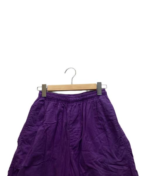 stussy（ステューシー）stussy (ステューシー) ハーフパンツ パープル サイズ:Sの古着・服飾アイテム