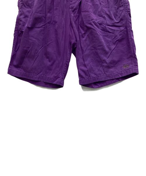 stussy（ステューシー）stussy (ステューシー) ハーフパンツ パープル サイズ:Sの古着・服飾アイテム