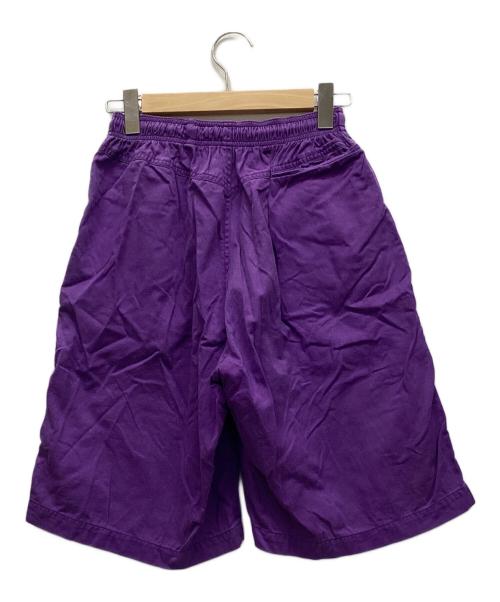 stussy（ステューシー）stussy (ステューシー) ハーフパンツ パープル サイズ:Sの古着・服飾アイテム