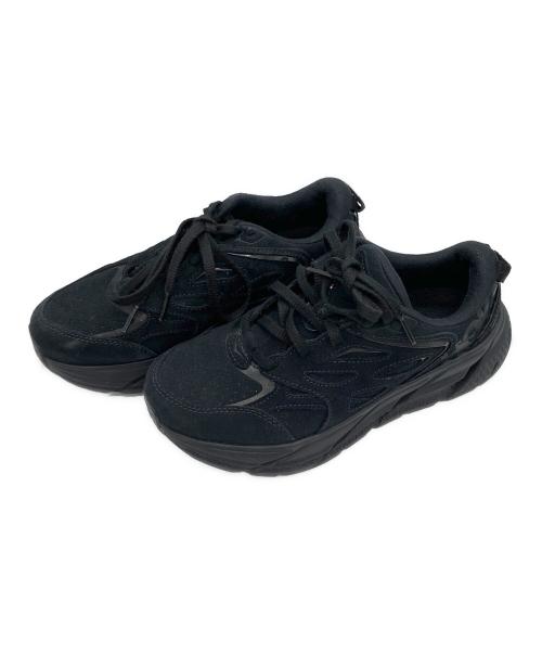 HOKAONEONE（ホカオネオネ）HOKAONEONE (ホカオネオネ) CLIFTON L SUEDE ブラック サイズ:23の古着・服飾アイテム