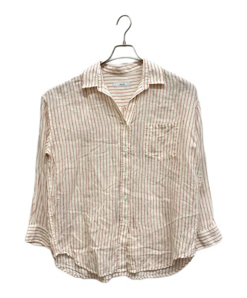 JOURNAL STANDARD relume（ジャーナルスタンダード レリューム）JOURNAL STANDARD relume (ジャーナルスタンダード レリューム) No.66フレンチリネンビッグスキッパー レッド サイズ:Freeの古着・服飾アイテム