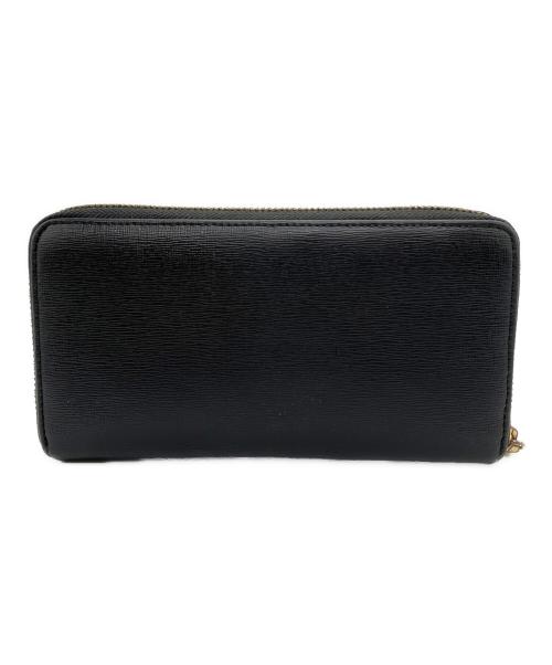 Vivienne Westwood（ヴィヴィアンウエストウッド）Vivienne Westwood (ヴィヴィアンウエストウッド) ラウンドファスナー財布 ブラックの古着・服飾アイテム