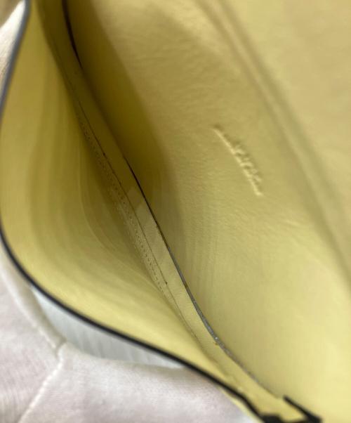 LOEWE（ロエベ）LOEWE (ロエベ) ヒールポーチ イエローの古着・服飾アイテム