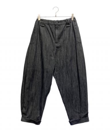 中古・古着通販】MOYURU (モユル) バルーンパンツ ネイビー サイズ:L